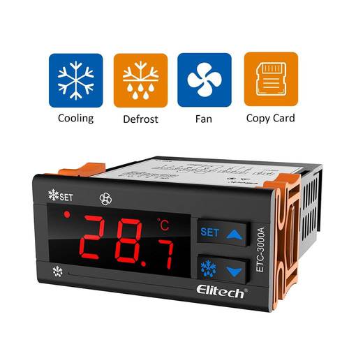 Appareil Contrôle Degré Main Dégel Ventilateur