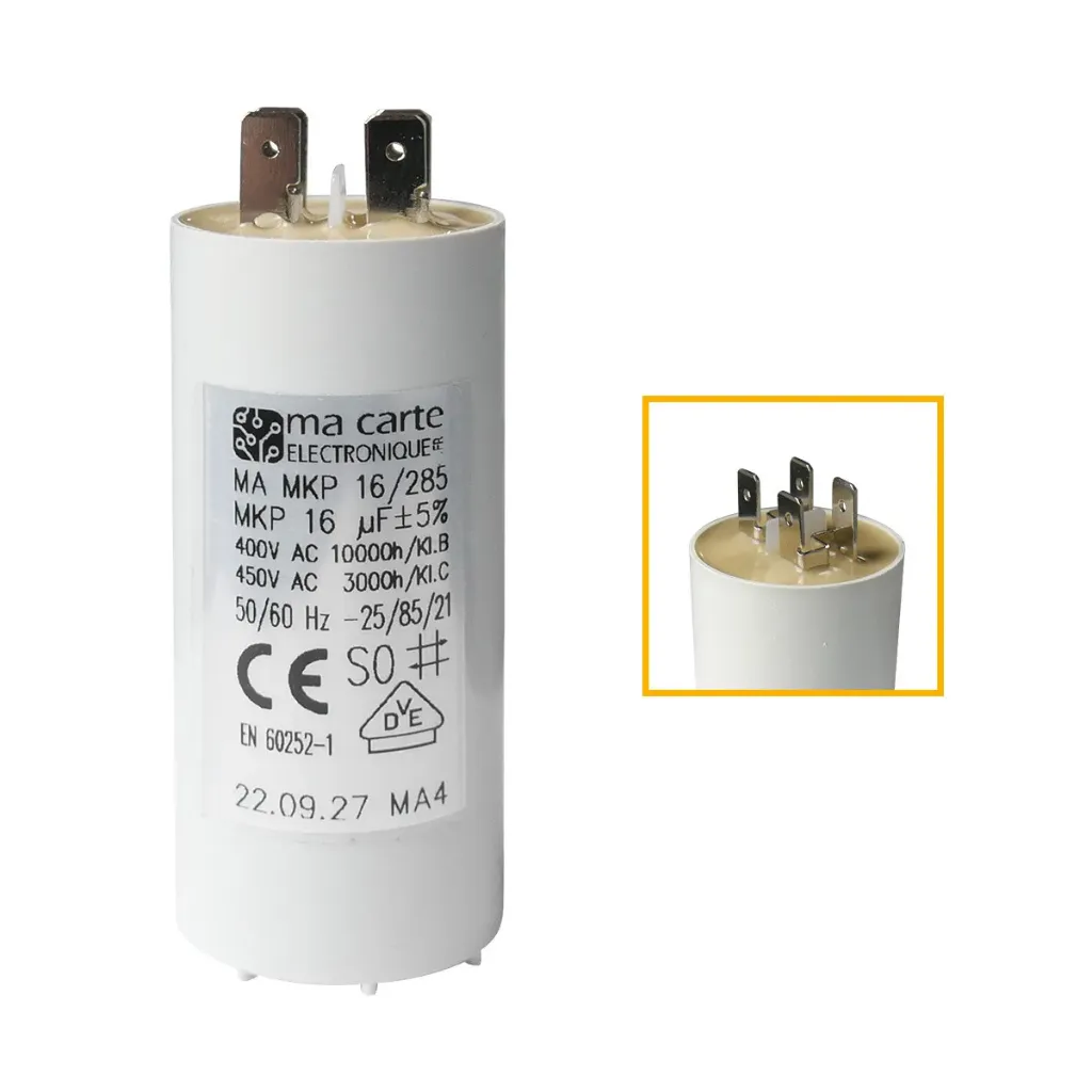 Condensateur (Condensateur) Multiple Ensemble Tailles (6uf)