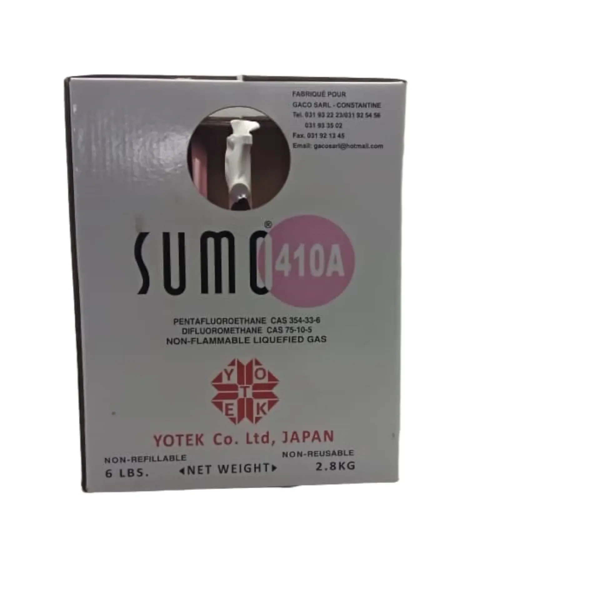 Sumo R-410A 2.8 Kilo