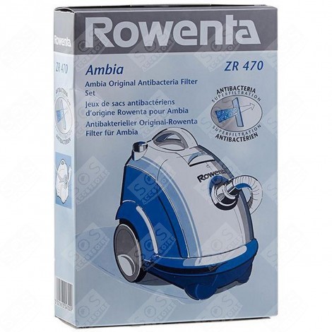Boite de 6 sacs + 1 microfibre AMBIA