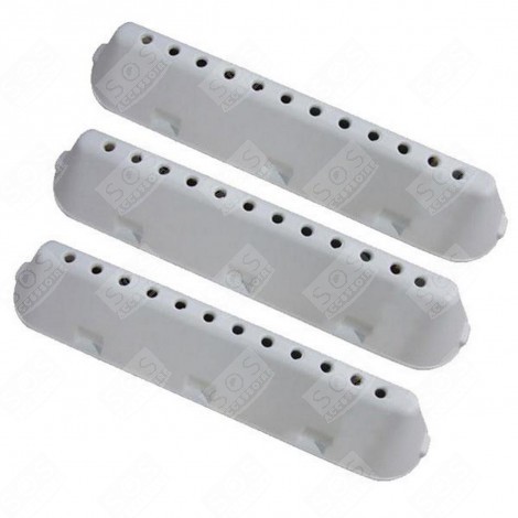 Lot de 3 aubes de tambour